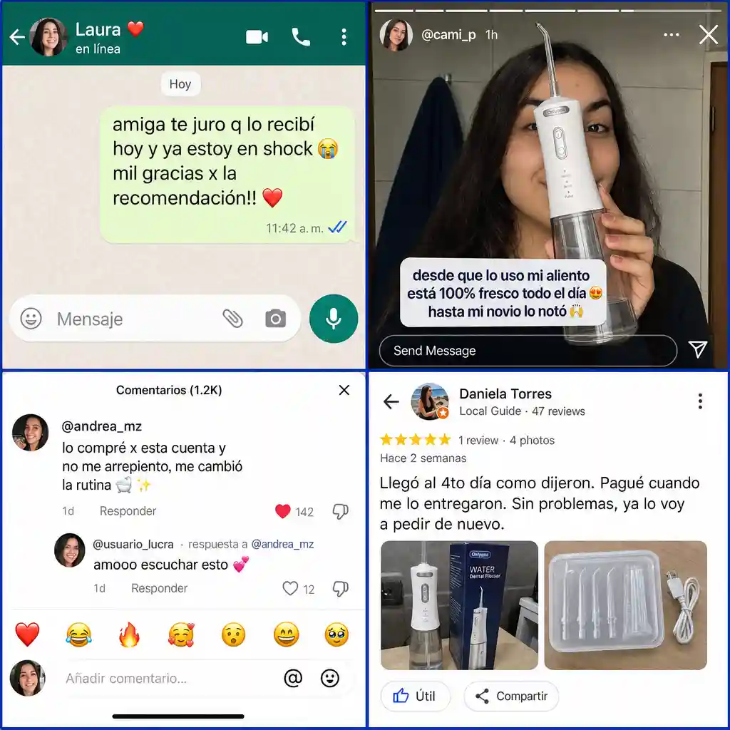 Testimonios reales